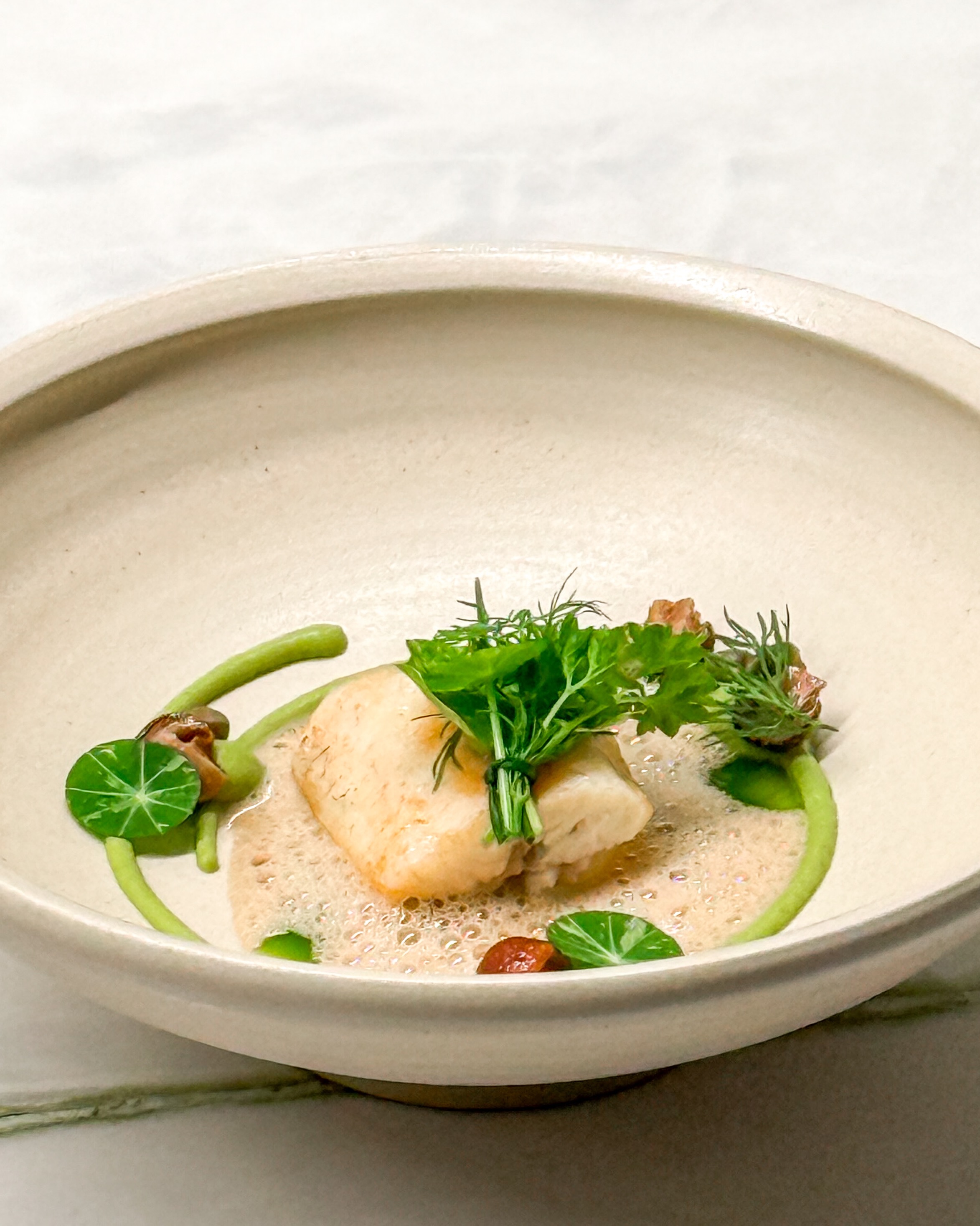 🐟🧄 Zeebaars • Zwarte knoflook • Kruiden
🇬🇧🐟 Seabass • Black garlic • Herbs

Lekker eten begint bij goede producten. Het moet er niet alleen mooi uitzien maar vooral heel lekker zijn. En kwaliteit krijg je als er goed voor de producten is gezorgd. Hierover verderop meer… ⬇️

Op het bord ligt een prachtig stukje zeebaars op aardappelpuree en knapperige witlof. Rondom zie je crème van doperwten, gebakken bundelzwam en kappertjes. Beurre blanc van zwarte knoflook en wat kruiden maken dit gerechtje helemaal af 🌿 

📌 Je vindt het recept op haroldkookt.nl

🐟 De campagne ‘Check je vis!’ van ASC en MSC sluit heel goed aan bij mijn behoefte aan mooie producten. Zorg je goed voor de vis dan komt dat ten goede aan de kwaliteit. Als je bewust kiest heb je hier invloed op. 

✔️ Check dus altijd ff of er een MSC- of ASC-logo op de verpakking staat.

@ascaqua.nl @msckeurmerk @planet.pr
#CheckJeVis
